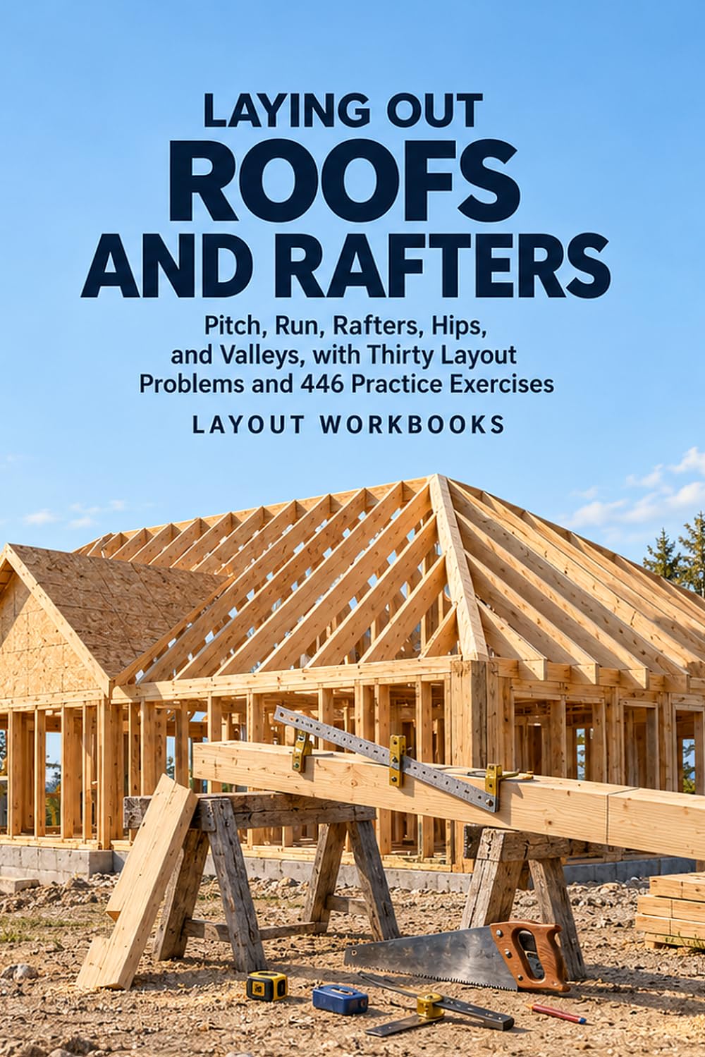 Laying Out Roofs and Rafters: Pitch, Run, Rafters, Hips, and Valleys, with Thirty Layout Problems and 446 Practice Exercises baixar livro de graça