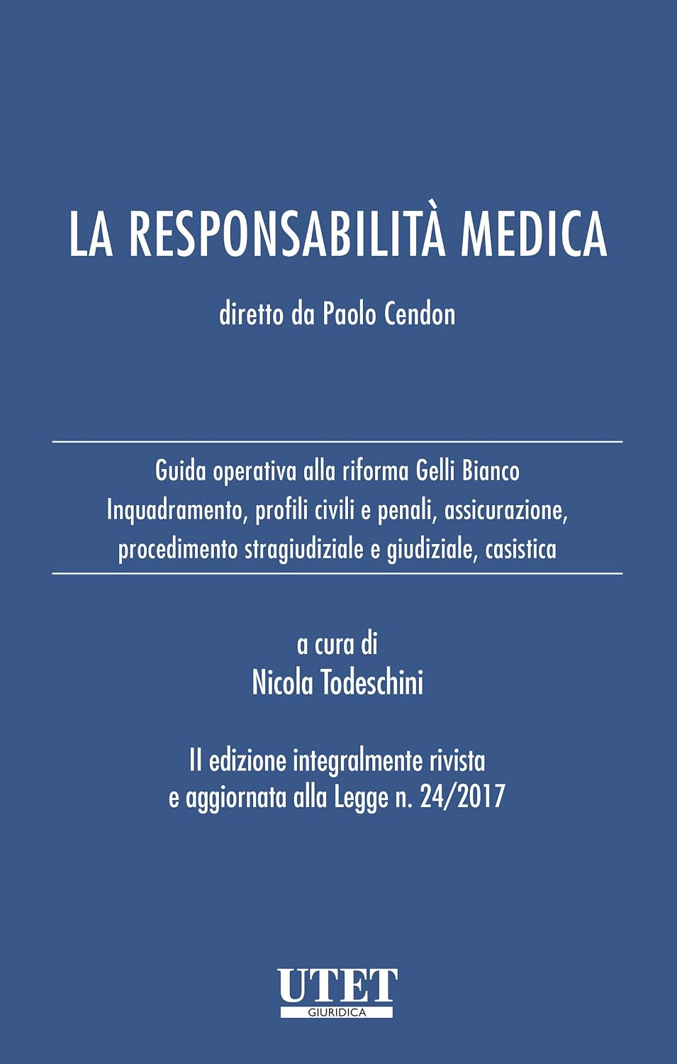 capítulo por capítulo baixar La Responsabilità medica (Italian Edition)