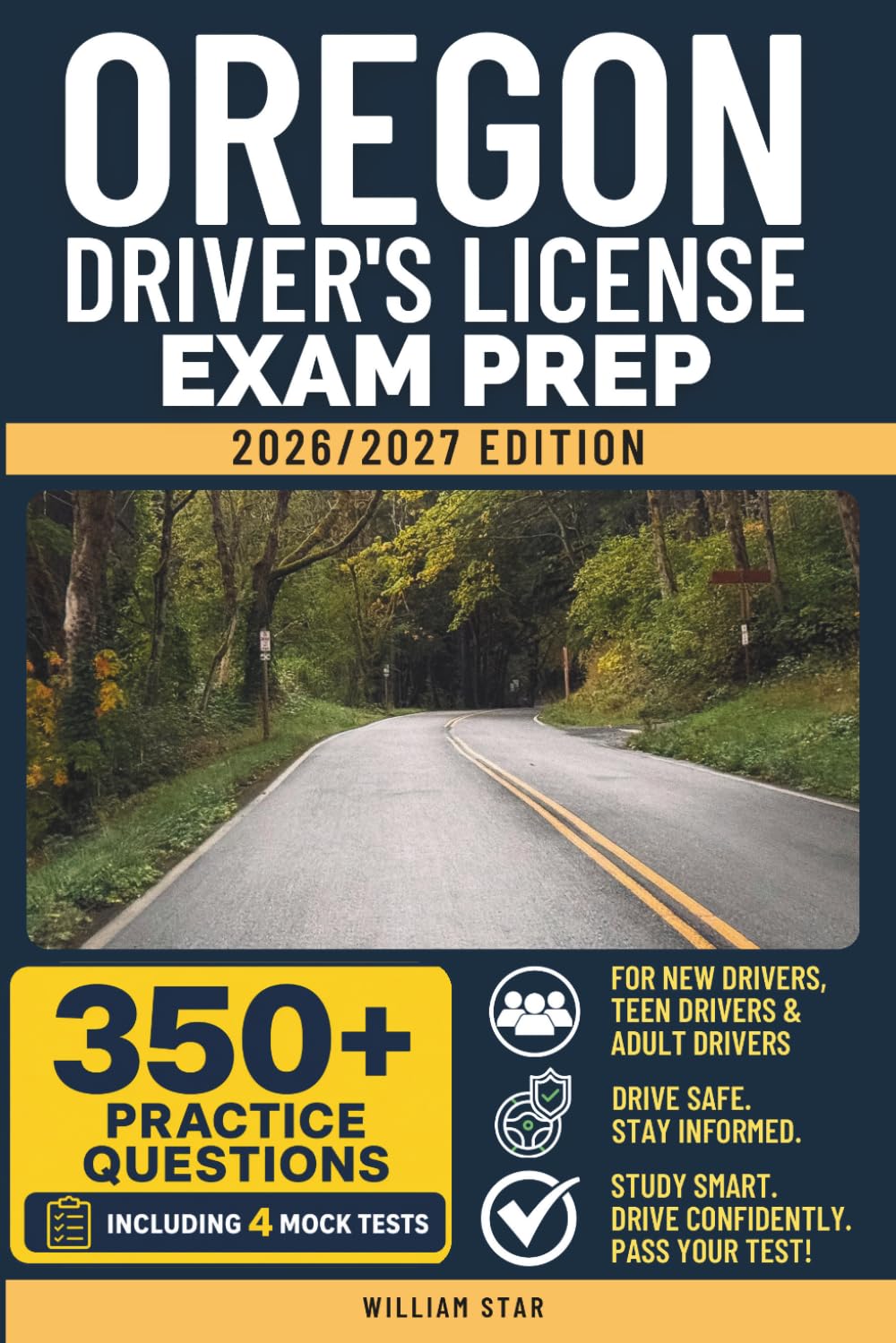 capítulo por capítulo baixar Oregon Driver's License Exam Prep: Study Guide, Road Signs & Practice Tests to Help You Pass the Written Knowledge Test (USA DMV Permit Study Books)