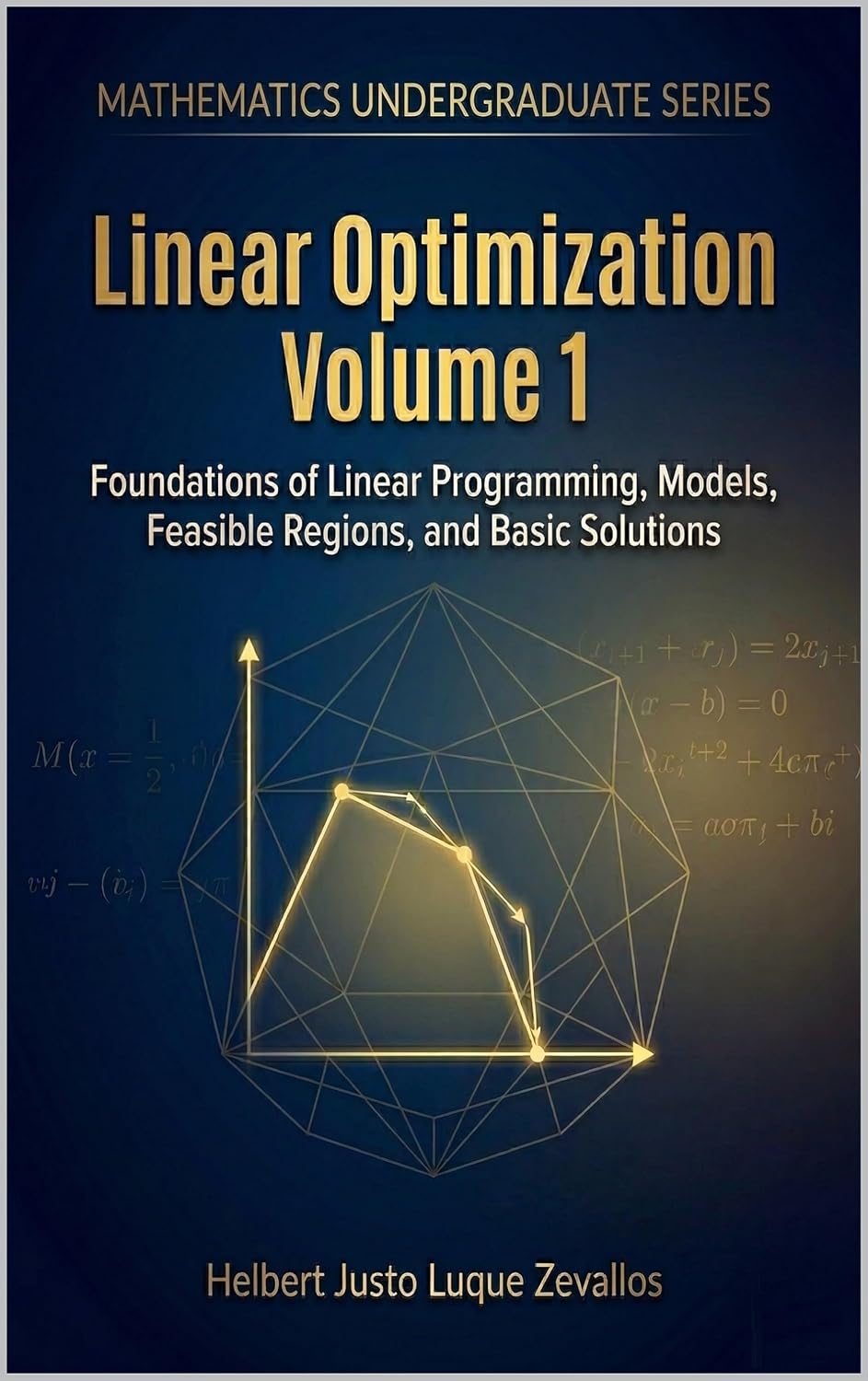 ler totalmente Linear Optimization Volume 1: Foundations of Linear Programming, Models, Feasible Regions, and Basic Solutions (Bachelor's Degree in Mathematics) (English Edition)