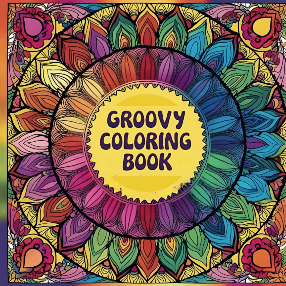 capítulo por capítulo baixar Trippy Times A Retro Psychedelic Coloring Experience: Peaceful Patterns and Far-Out Art from the Groovy '60s and '70s for Creative Souls