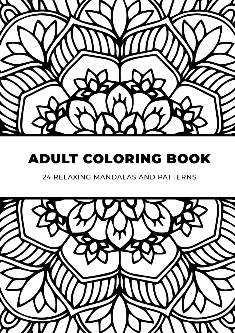 Livro de Colorir para Adultos: 24 Mandalas e Padrões Relaxantes: Livro de colorir anti-stress para adultos (Portuguese Edition) baixar o livro de graça