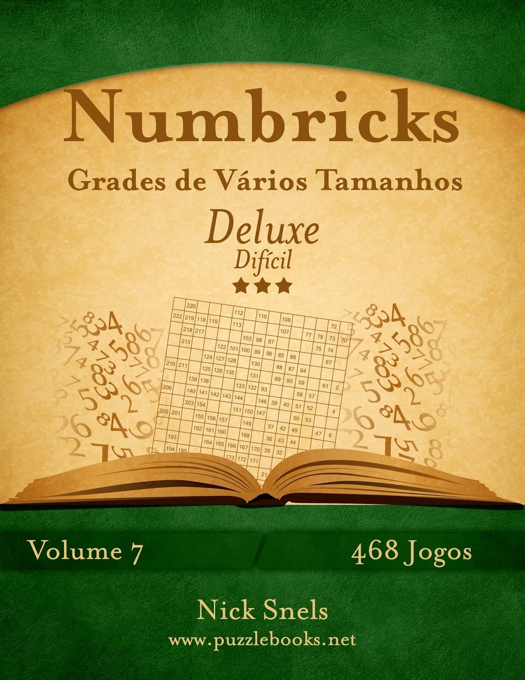 Numbricks Grades de Vários Tamanhos Deluxe - Difícil - Volume 7 - 468 Jogos baixar o livro de graça