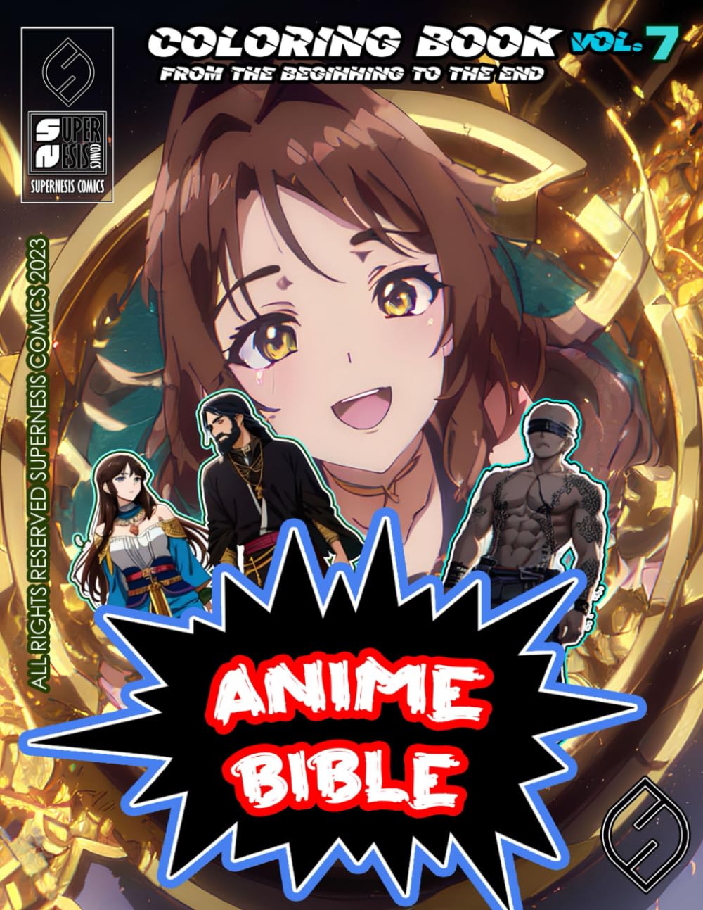 ler totalmente Anime Bible From The Beginning To The End Vol. 7 coloring book
