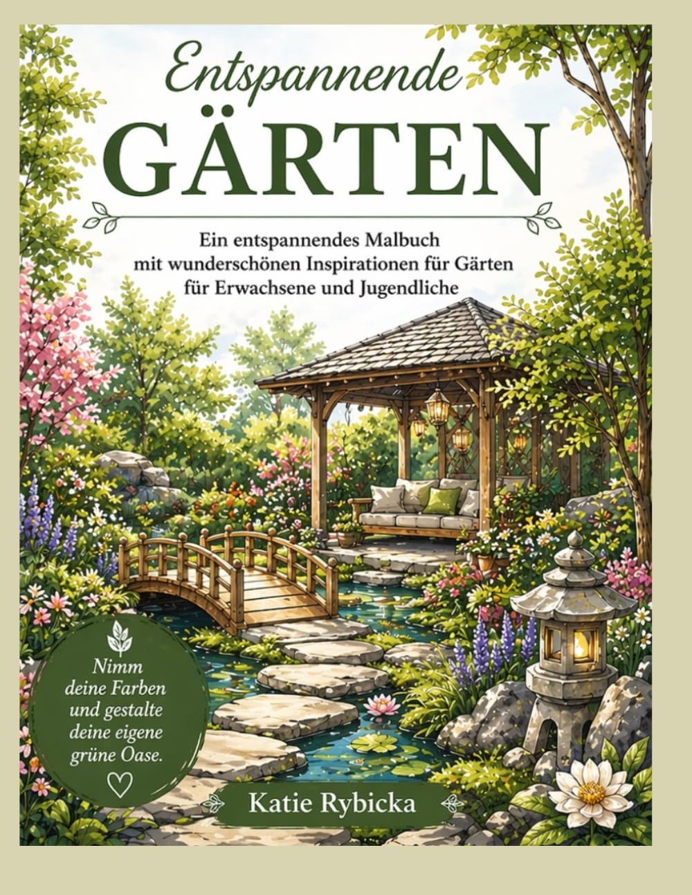 Entspannende Gärten: Ein entspannendes Malbuch mit wunderschönen Inspirationen für Gärten für Erwachsene und Jugendliche baixar livro de graça