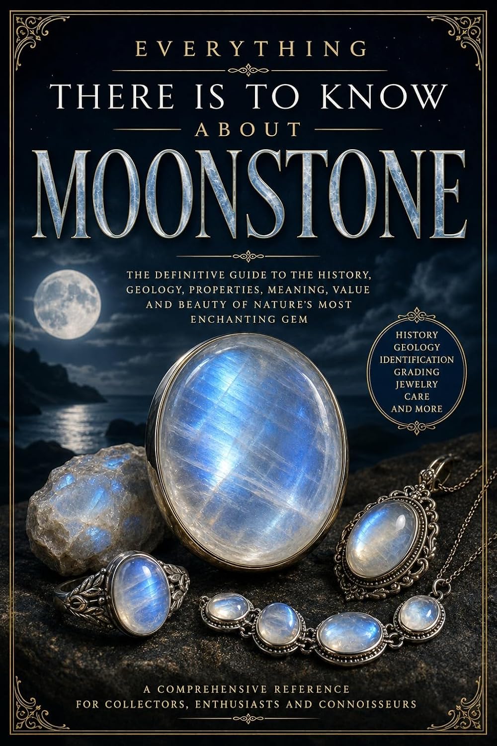 capítulo por capítulo baixar Everything There Is to Know About Moonstone: The Complete Guide to Moonstone, Adularescence, Identification, Varieties, Value, Collecting and Jewelry (The... Guide to Gemstones) (English Edition)