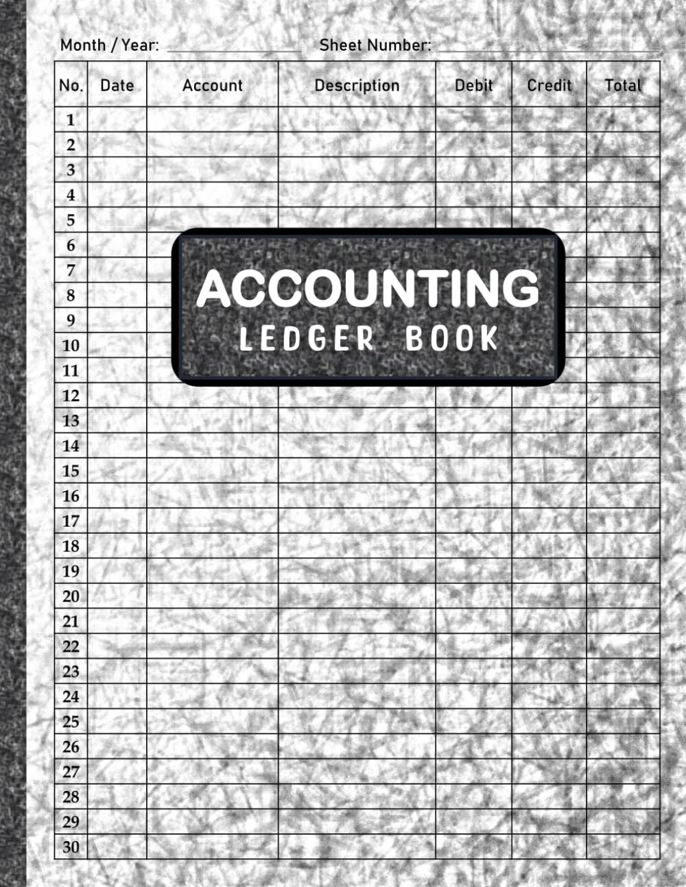 ler totalmente Accounting Ledger Book: Simple Income and Expense Logbook for Small Business, Bookkeeping, and Accountants
