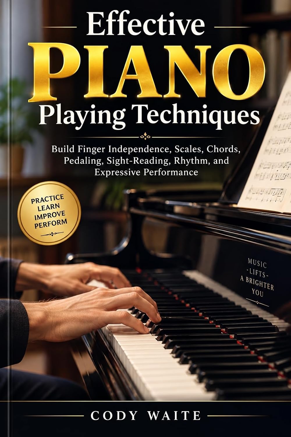 capítulo por capítulo baixar Effective Piano Playing Techniques: Build Finger Independence, Scales, Chords, Pedaling, Sight-Reading, Rhythm, and Expressive Performance (English Edition)