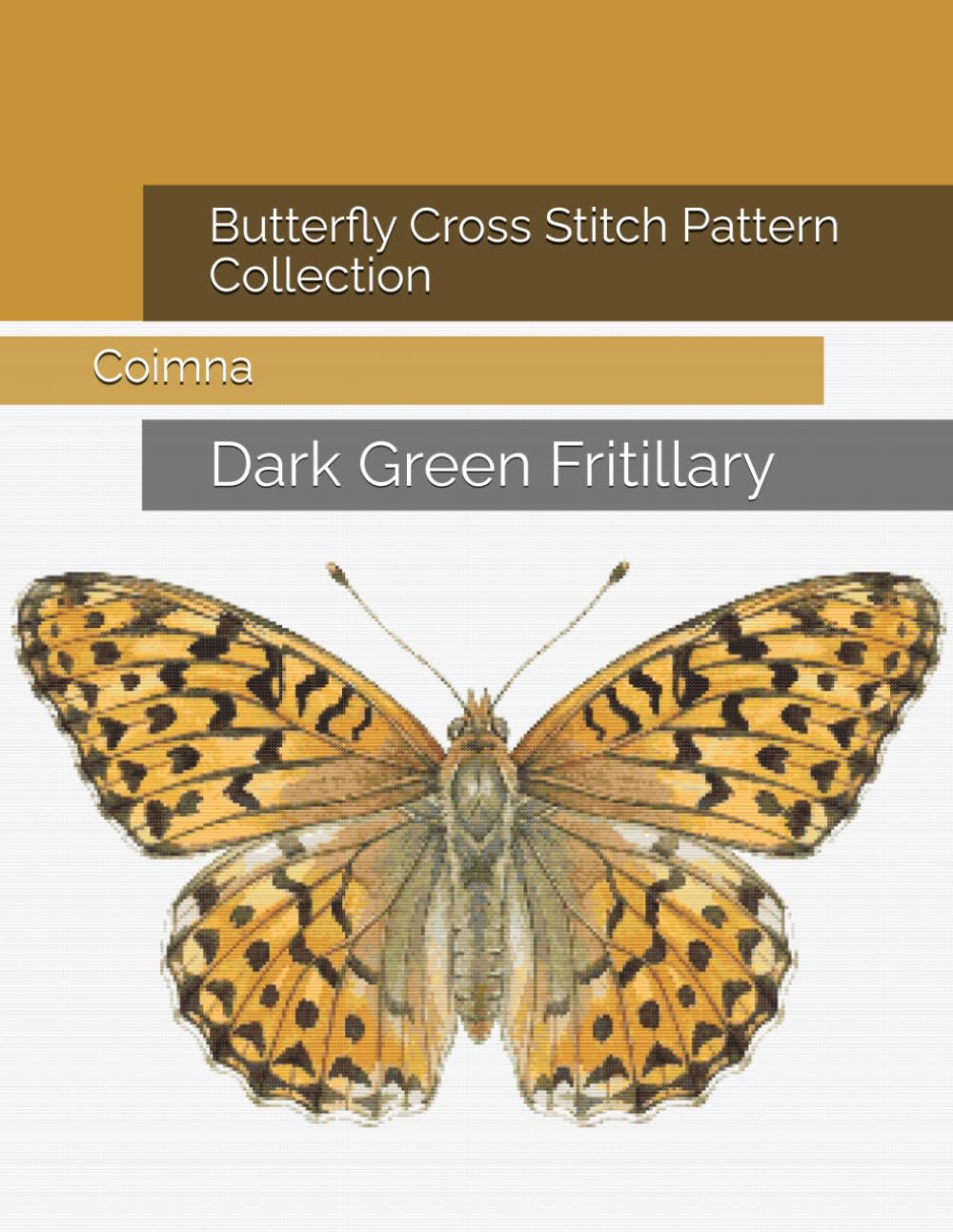 Butterfly Cross Stitch Pattern Collection: Dark Green Fritillary baixar o livro de graça