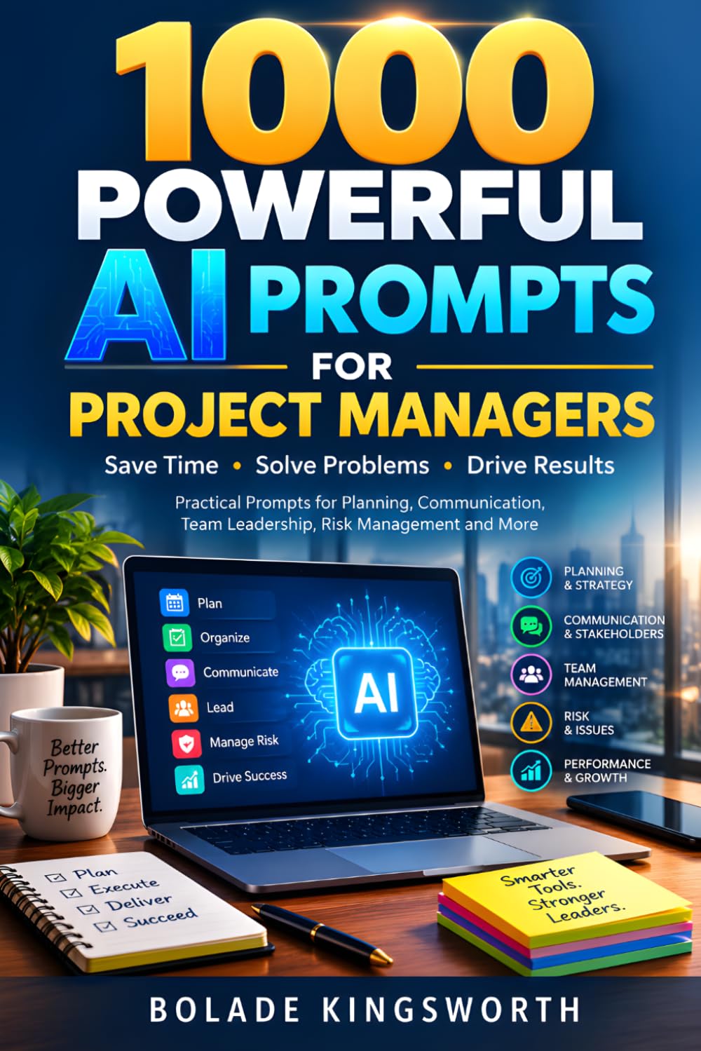 capítulo por capítulo baixar 1000 powerful AI prompts for Project Managers