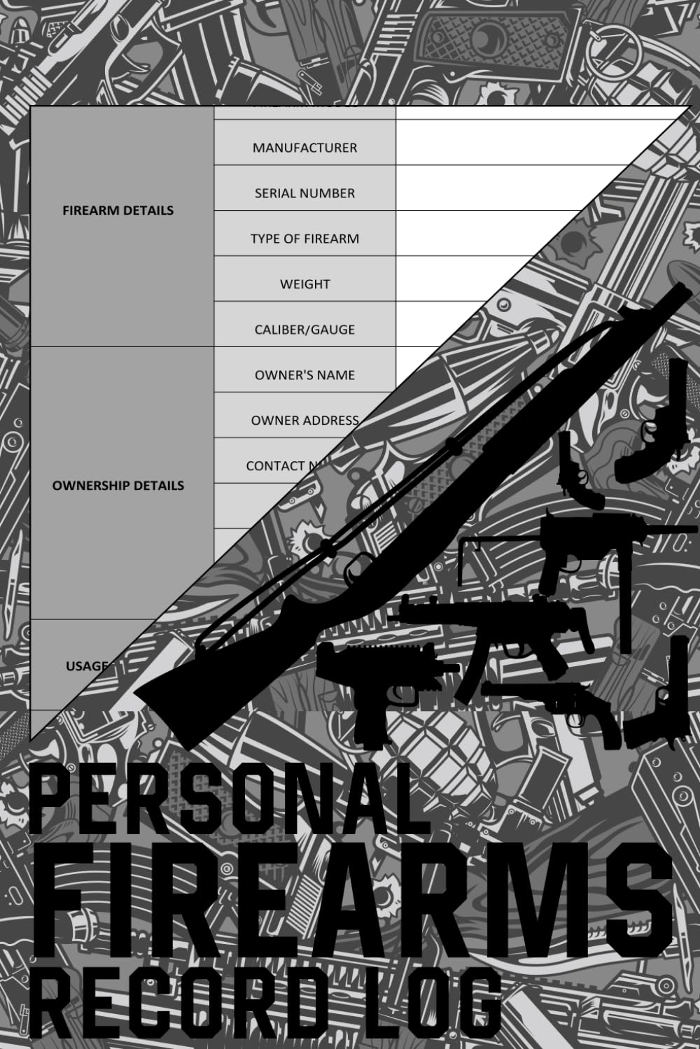 ler totalmente Personal Firearm Record Book: Firearms Inventory Personal Logbook | Firearms Acquisition and Disposition Record Book, Repairs, Alterations, and Details of Firearms