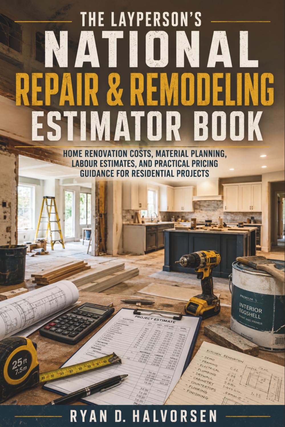 The Layperson's National Repair & Remodeling Estimator Book: Home Renovation Costs, Material Planning, Labour Estimates, and Practical Pricing Guidance for Residential Projects baixar o livro de graça