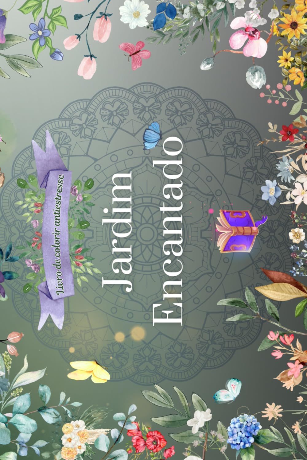capítulo por capítulo baixar Jardim Encantado: Livro de colorir antiestresse (Portuguese Edition)