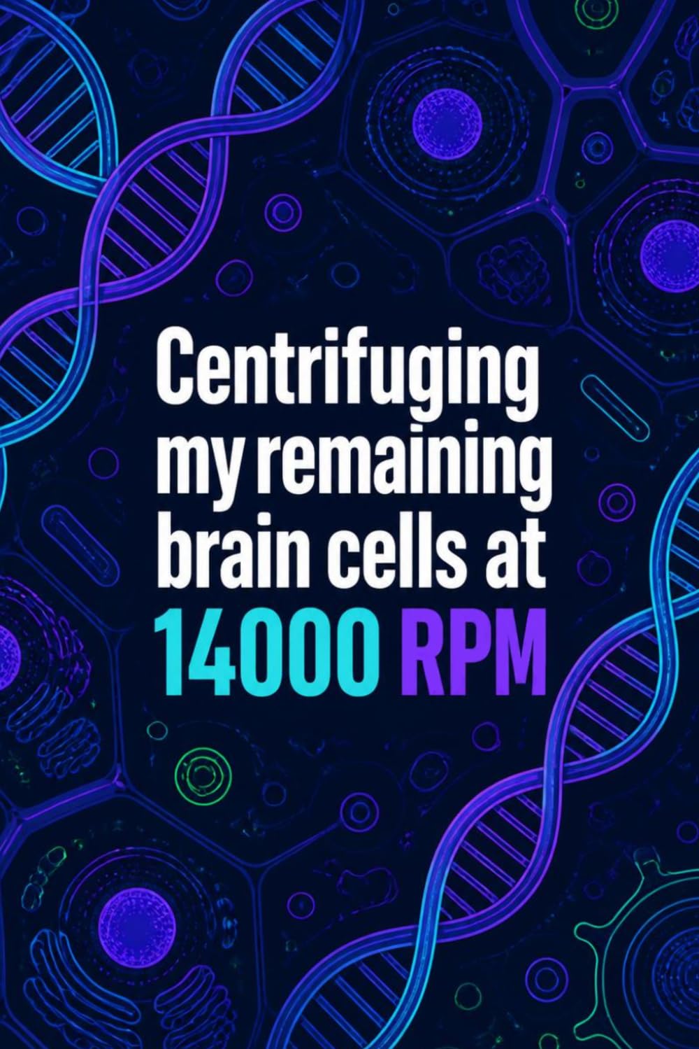 capítulo por capítulo baixar Centrifuging My Remaining Brain Cells At 14000 RPM: Funny Laboratory Graph Paper Notebook | 4x4 Quad Ruled Journal Gift for Biologists, Chemistry Students, Researchers, and Lab Techs