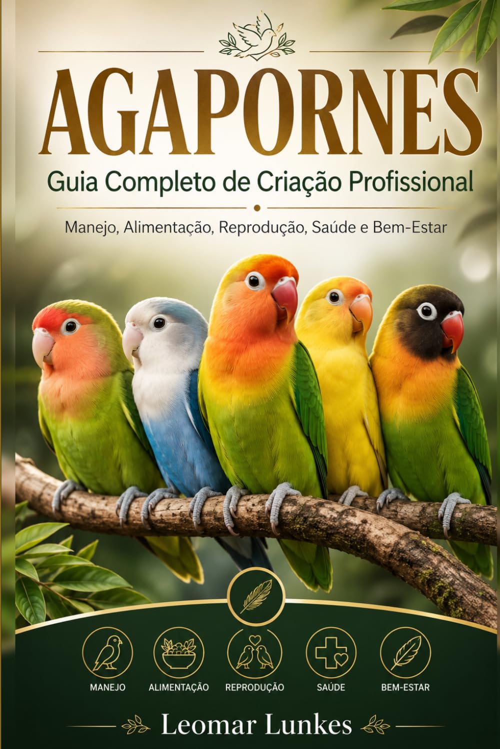 ler totalmente Agapornes, Guia Completo de Criação Profissional: Manejo, Alimentação, Saúde e Bem-Estar (Portuguese Edition)