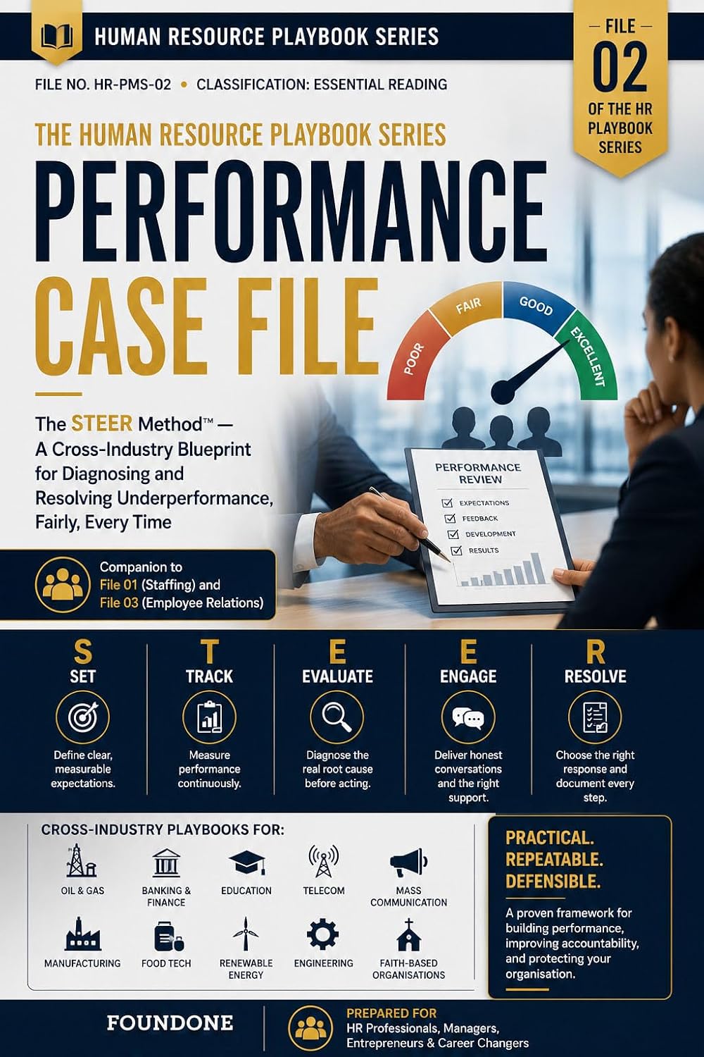 ler totalmente EMPLOYEE PERFORMANCE CASE FILE The STEER Method TM: The STEER Method TM - A Cross-Industry Blueprint for Diagnosing and Resolving Underperformance, Fairly, Every Time (English Edition)