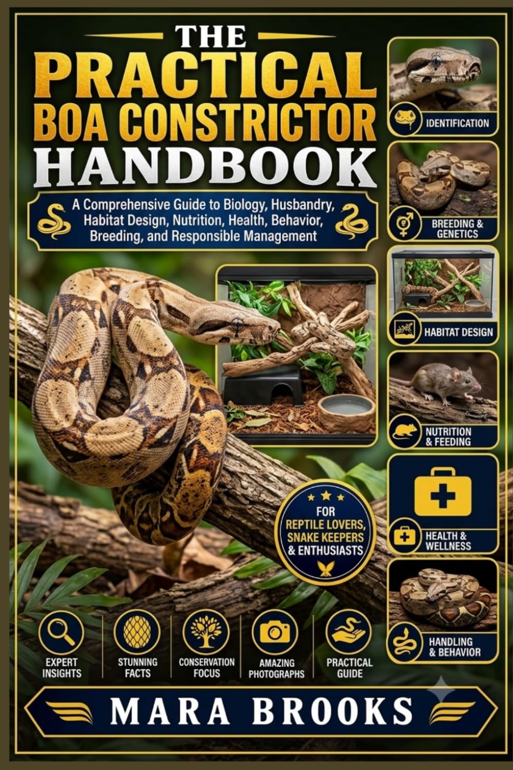 THE PRACTICAL BOA CONSTRICTOR HANDBOOK: A Comprehensive Guide to Biology, Husbandry, Habitat Design, Nutrition, Health, Behavior, Breeding, and Responsible Management baixar o livro de graça