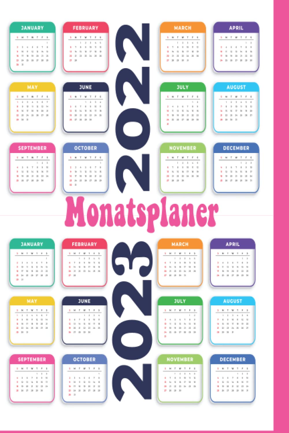Monatsplaner 22/23: 16 Monate 2022-2023 Wöchentlicher Monatsplaner Sept 22 bis Dezember 23 Prinzessin Biene Hintergrund (German Edition) baixar o livro de graça