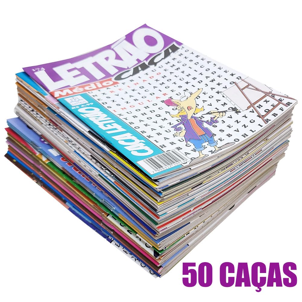 Kit Caça Palavras Com 50 Unidades baixar o livro de graça