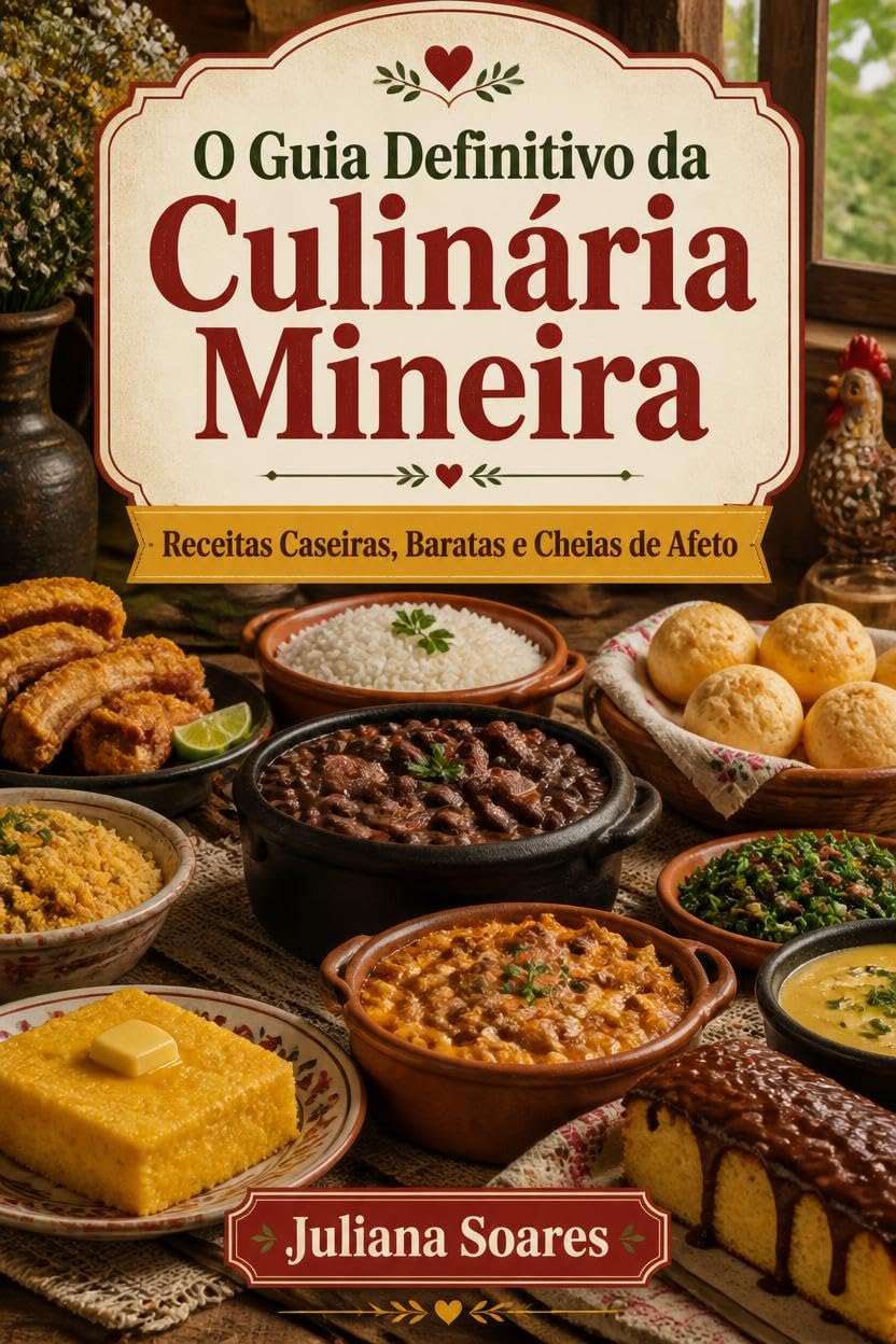 ler totalmente O Guia Definitivo da Culinária Mineira: Receitas Caseiras, Baratas e Cheias de Afeto