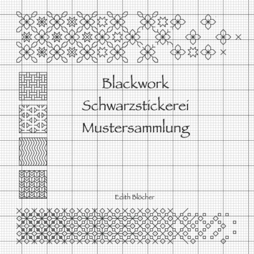 Blackwork Schwarzstickerei Mustersammlung (German Edition) baixar livro de graça