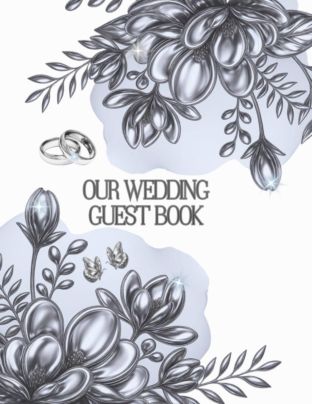 OUR WEDDING GUEST BOOK: Guestbook for best wishes from family and friends for the newlyweds, a precious keepsake of a special moment in life baixar o livro de graça