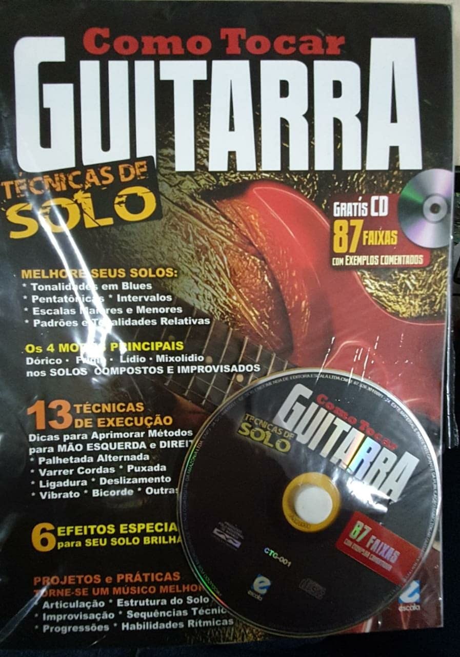 Como Tocar Guitarra - técnicas de solo baixar livro de graça