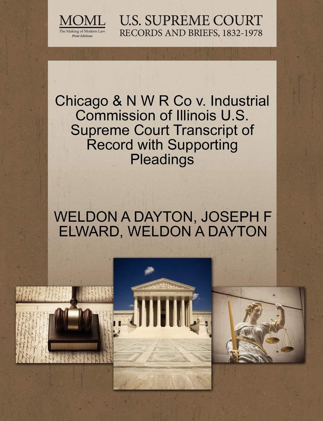 Chicago & N W R Co v. Industrial Commission of Illinois U.S. Supreme Court Transcript of Record with Supporting Pleadings baixar livro de graça