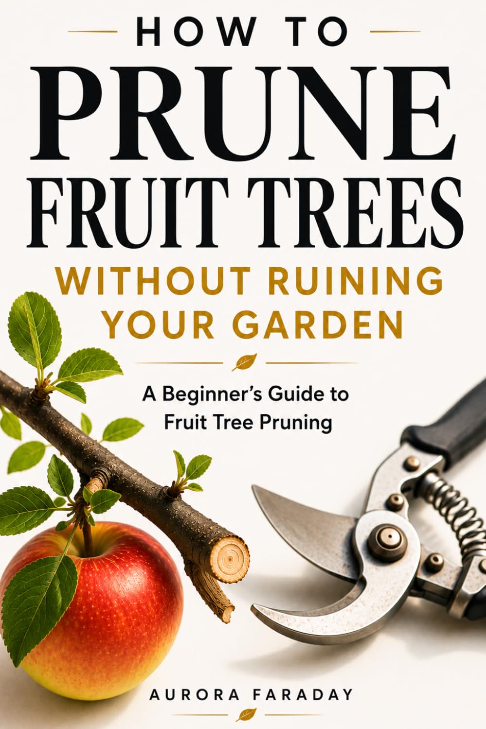 ler totalmente How to Prune Fruit Without Ruining Your Garden: Practical Guide to Pruning Fruit Trees for Beginners: When and How to Prune Apple, Pear, and Stone Fruit Trees to Keep Trees Healthy and Increase Fruit