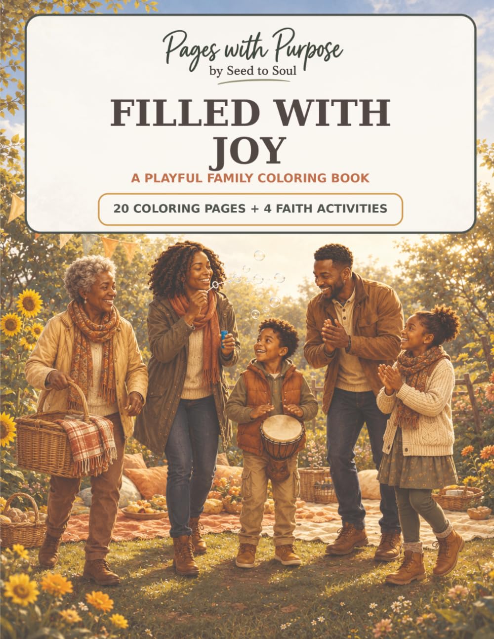 capítulo por capítulo baixar Filled with Joy: A Playful Family Coloring Book