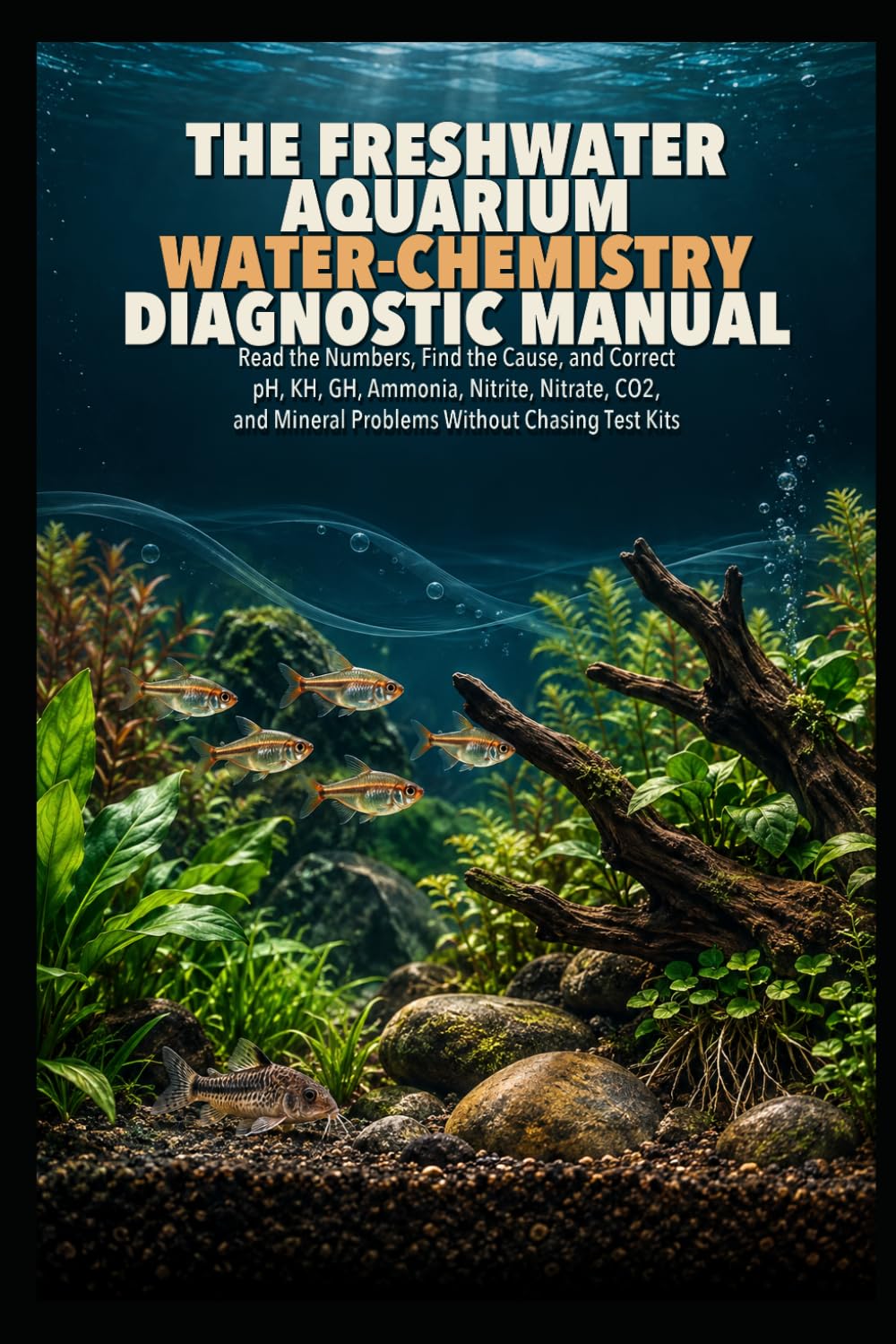 The Freshwater Aquarium Water-Chemistry Diagnostic Manual: Read the Numbers, Find the Cause, and Correct pH, KH, GH, Ammonia, Nitrite, Nitrate, CO2, and Mineral Problems Without Chasing Test Kits baixar livro de graça
