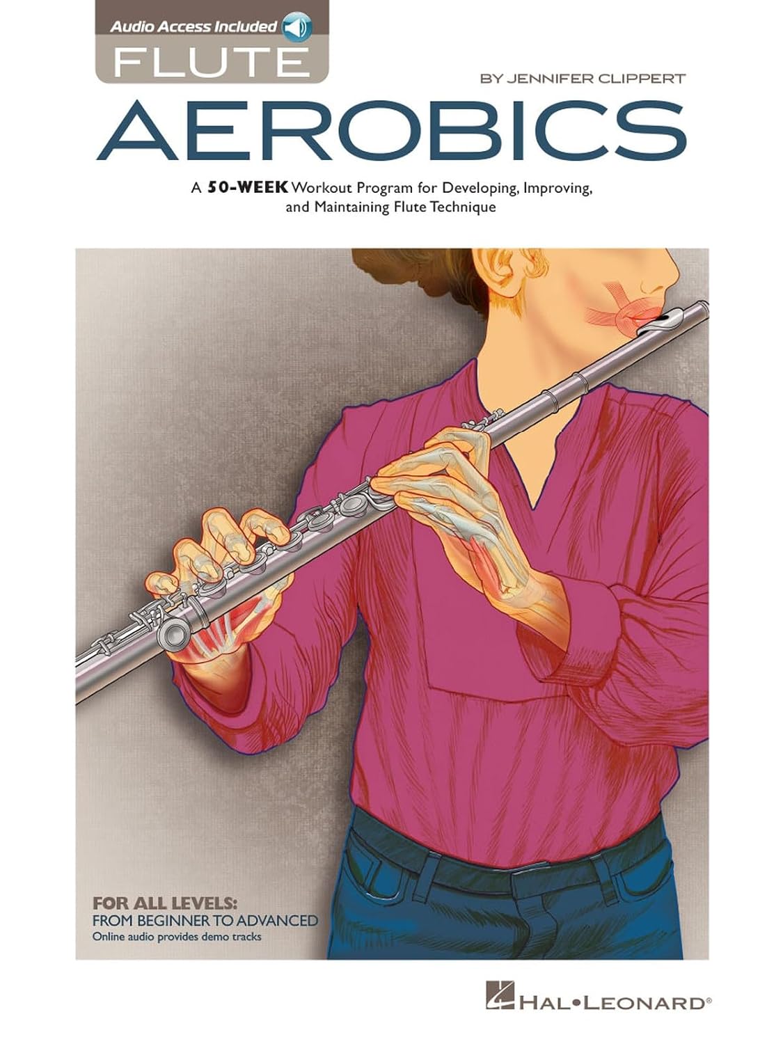 Flute Aerobics: A 50-Week Workout Program for Developing, Improving, and Maintaining Flute Technique baixar o livro de graça
