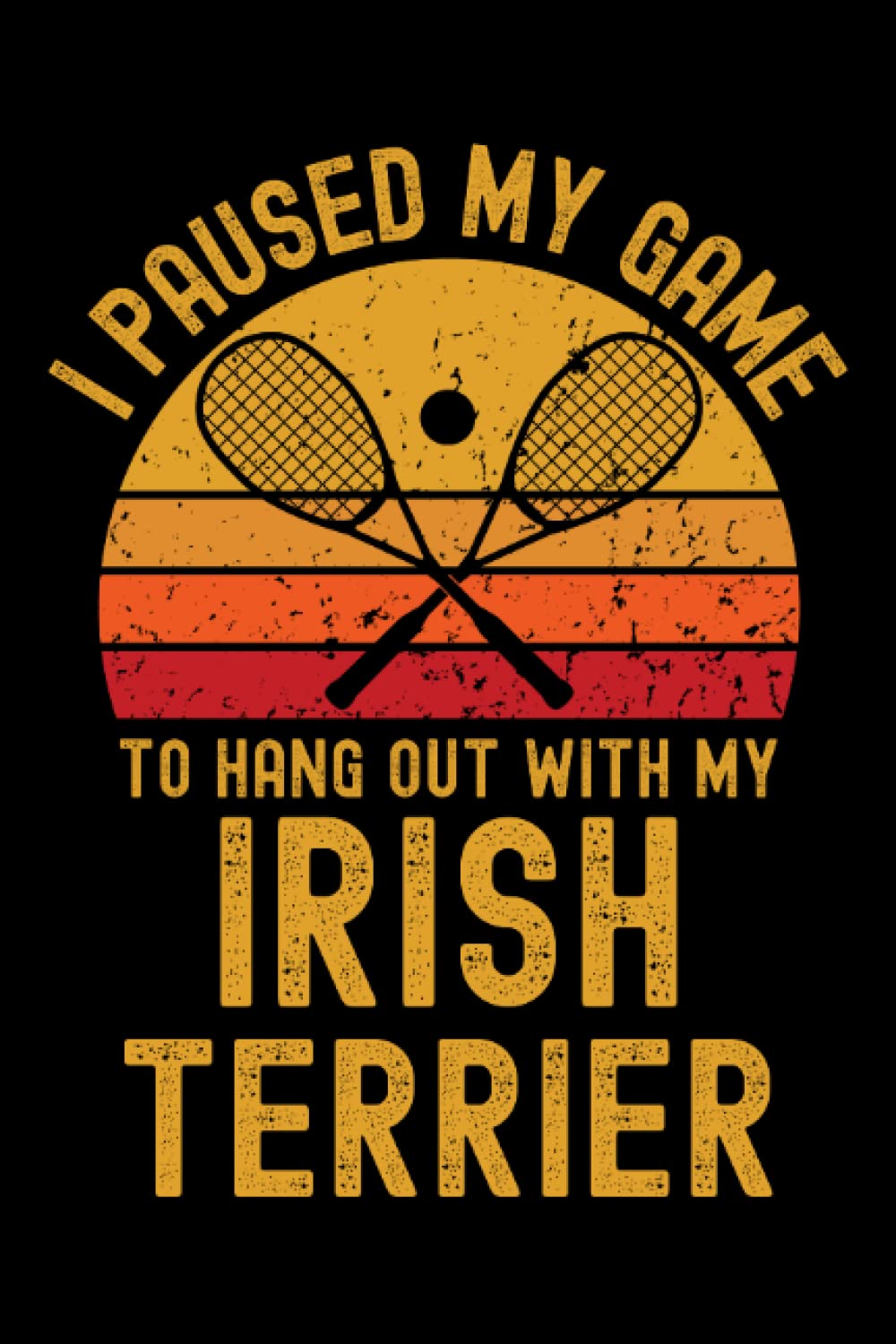 Squash and Irish Terrier: 6"x9", Notes, Notebook, Journal, Diary, 120 Pages lined, Paperback Cover baixar o livro de graça