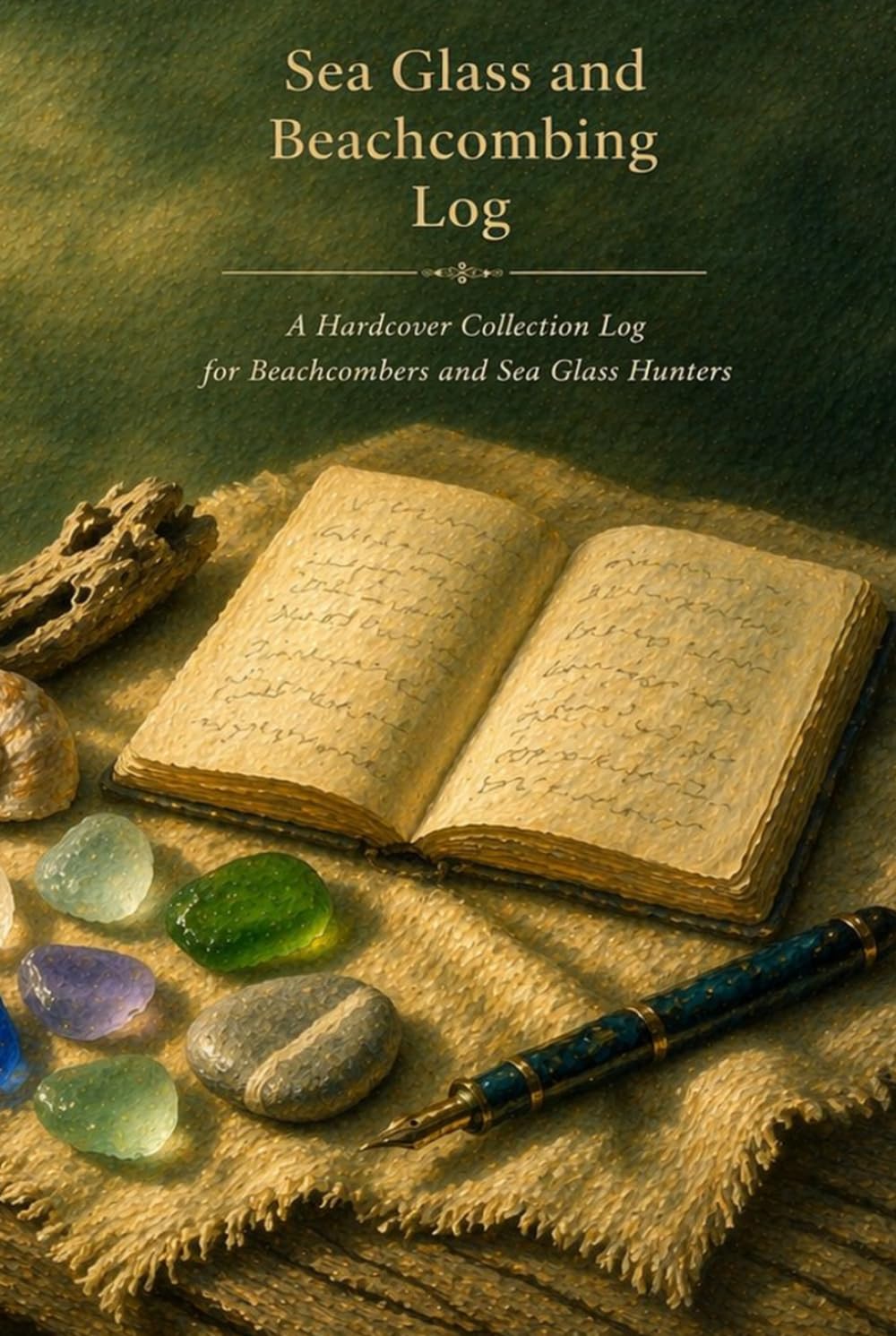 capítulo por capítulo baixar Sea Glass and Beachcombing Log: A Hardcover Collection Log for Beachcombers and Sea Glass Hunters with Find Documentation, Sketch Pages, and Beach Trip Tracking