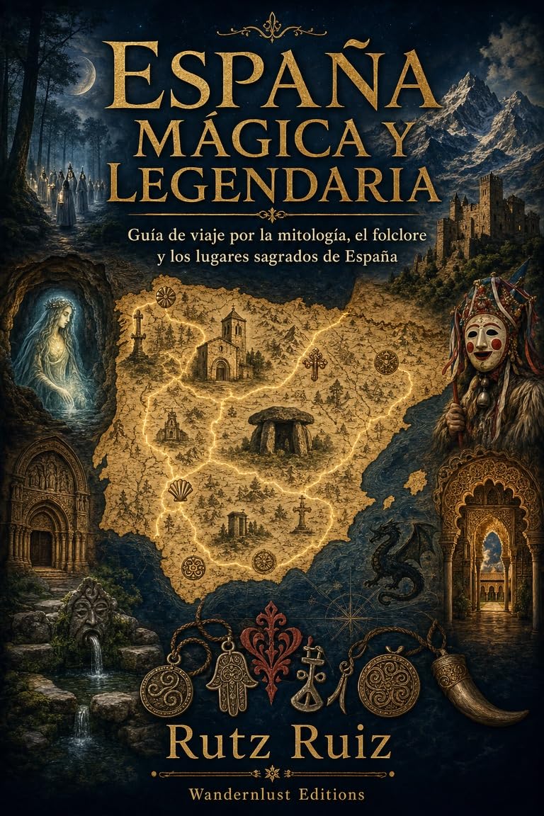 España mágica y legendaria: Guía de viaje por la mitología, el folclore y los lugares sagrados de España (Misterios, mitos y leyendas del mundo) (Spanish Edition) baixar o livro de graça