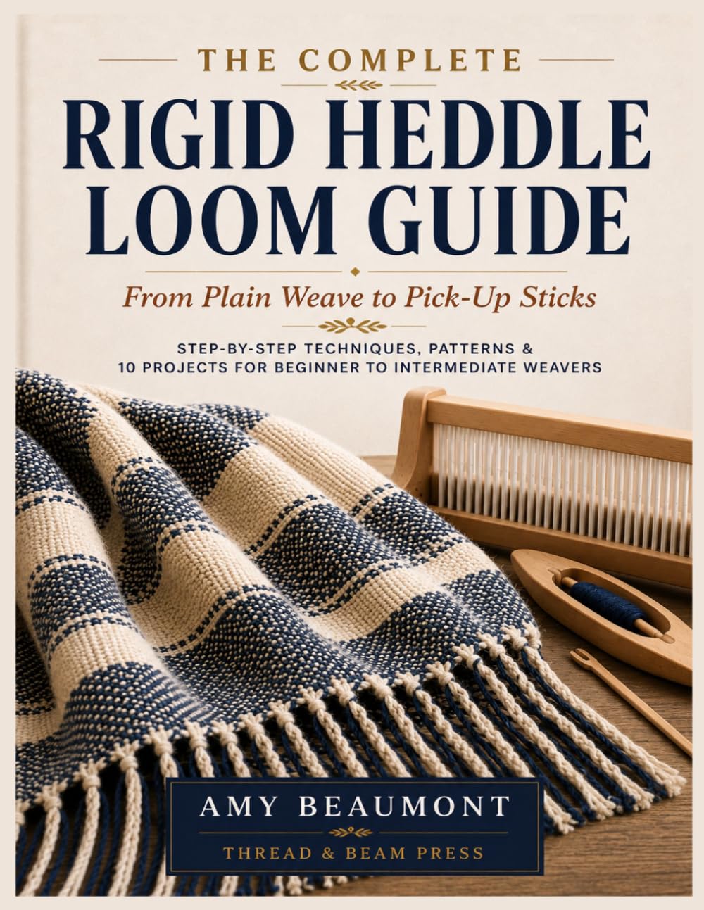 The Complete Rigid Heddle Loom Guide: From Plain Weave to Pick-Up Sticks — Step-by-Step Techniques, Patterns and Projects for Beginner to Intermediate Weavers baixar o livro de graça