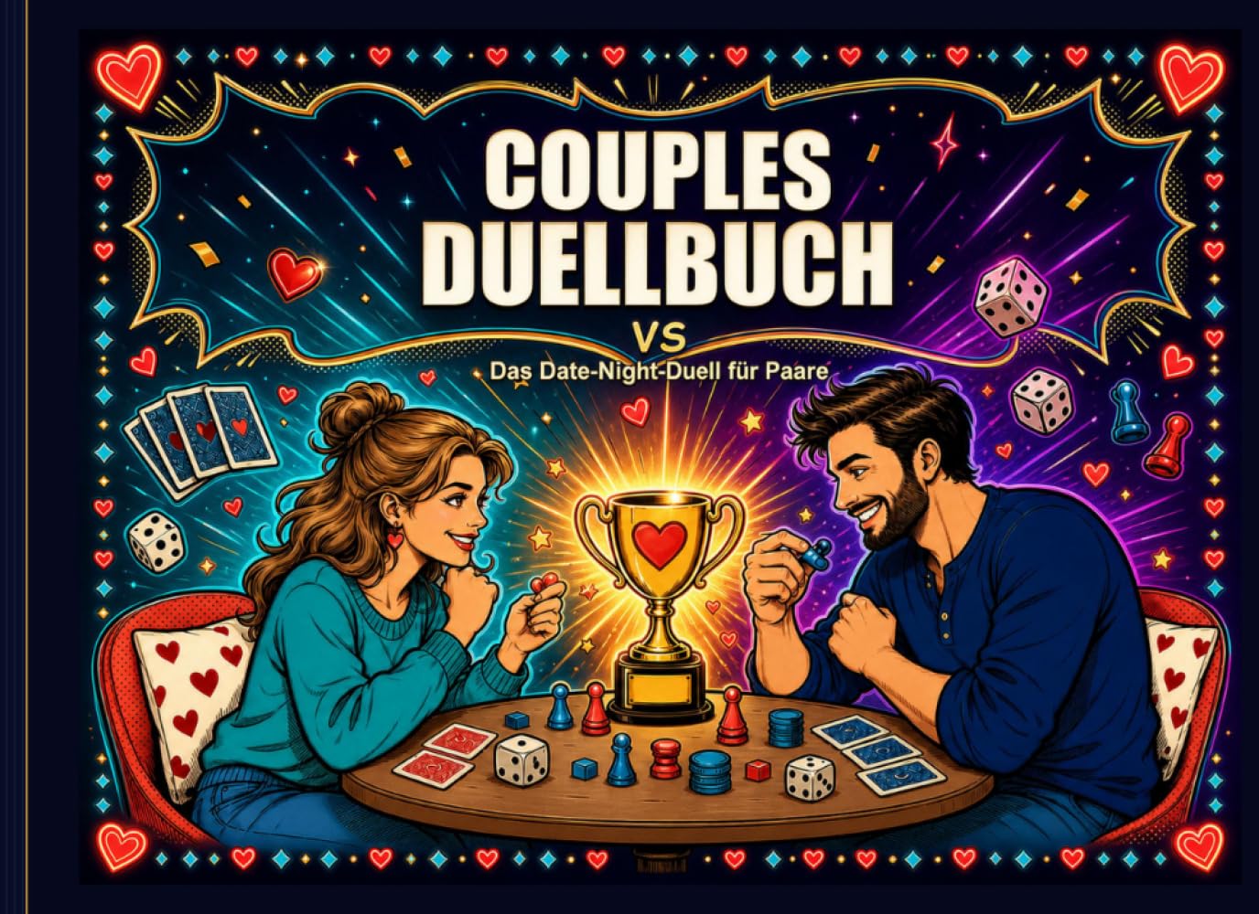 capítulo por capítulo baixar Das Duell Buch für Paare: Lustige 1 gegen 1 Challenges, Spiele und kreative Aufgaben für zwei (German Edition)