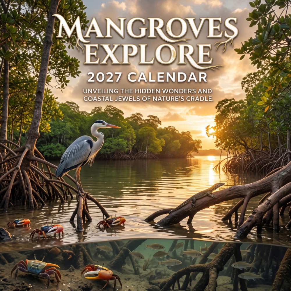 ler totalmente Mangroves Explore Calendar 2027: Coastal Forests and Tropical Wetland Scenery