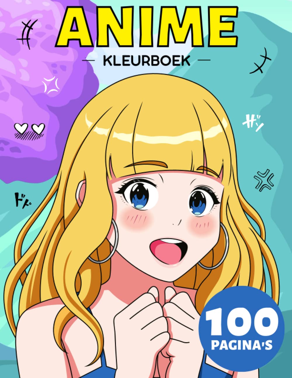Anime Kleurboek voor Kinderen en Volwassenen: Schattig Cadeau voor Stressverlichting en Ontspanning (Dutch Edition) baixar o livro de graça