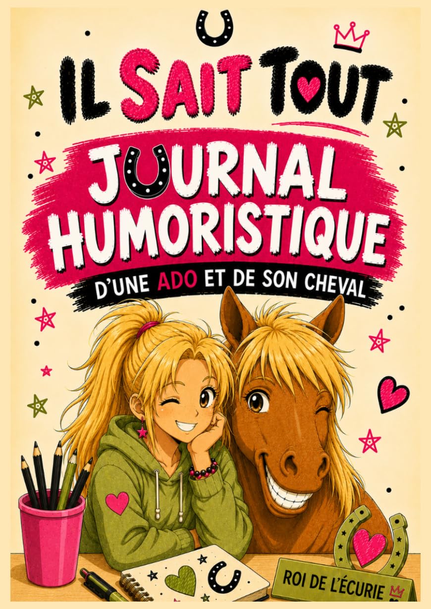 Il sait tout - Journal humoristique d'une ado et de son cheval ("Il sait tout" - Humour sur nos animaux de compagnie et nous) (French Edition) baixar o livro de graça