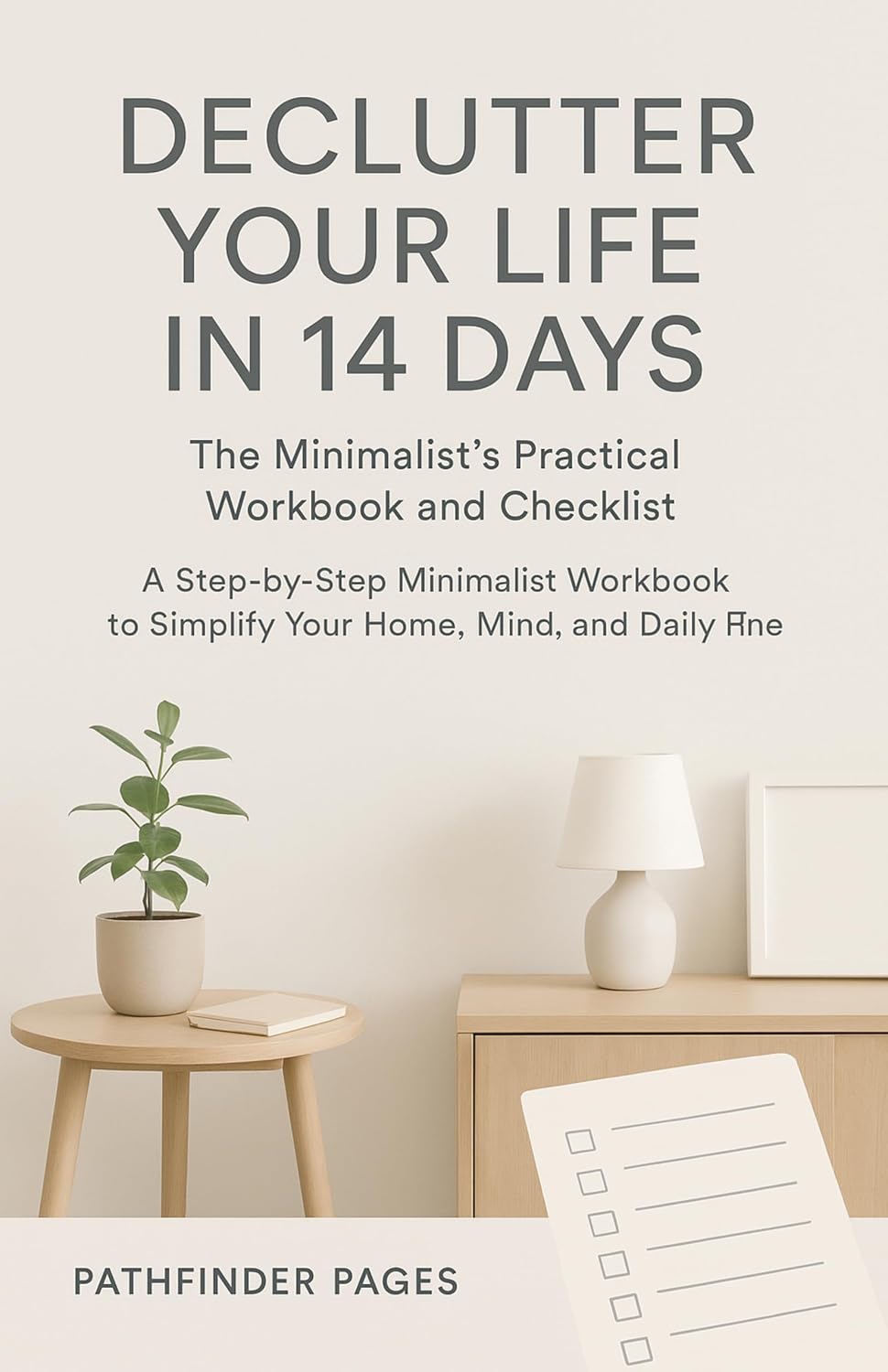 DECLUTTER YOUR LIFE IN 14 DAYS The Minimalist's Practical Workbook and Checklist: A Step-by-Step Minimalist Workbook to Simplify Your Home, Mind, and Daily Routine. (English Edition) baixar o livro de graça