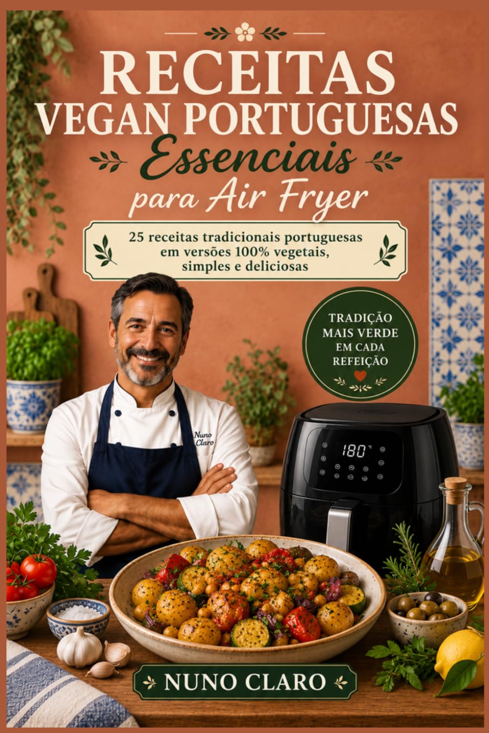 capítulo por capítulo baixar Receitas Vegan Portuguesas Essenciais para Air Fryer: 25 Receitas Tradicionais Portuguesas em Versões 100% Vegetais, Simples e Deliciosas (Sabores de Portugal na Air Fryer) (Portuguese Edition)