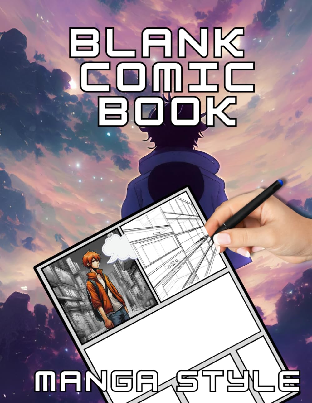BLANK COMIC BOOK: MANGA STYLE baixar livro de graça