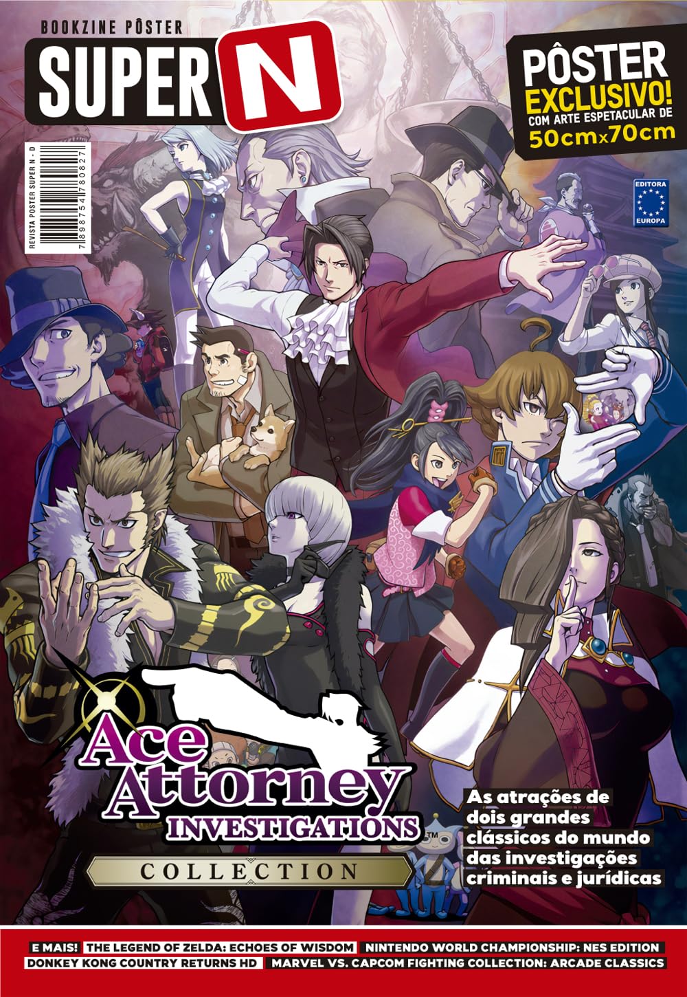 Ace Attorney Collection - Superpôster Super N baixar livro de graça
