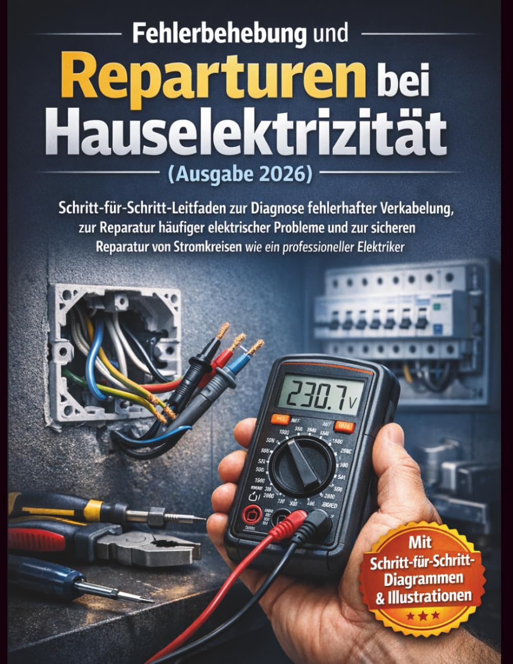 ler totalmente Fehlerbehebung und Reparaturen bei Hauselektrizität (Ausgabe 2026): Schritt-für-Schritt-Leitfaden zur Diagnose fehlerhafter Verkabelung, zur Reparatur... von Stromkreisen wie ein professioneller