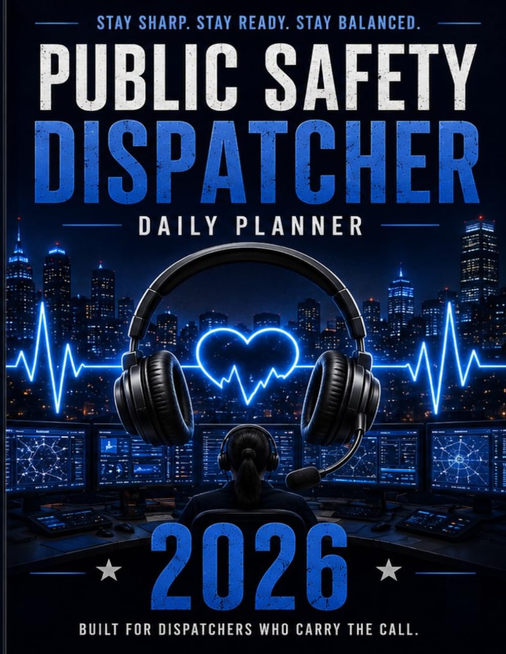 2026 Daily Planner for Public Safety Dispatchers: 24 hr Log, CAD Documentation, Mood Check-In, Vacation Planner, and Daily Motivation — Kindle Ed: June 1 through December 31, 2026 baixar o livro de graça