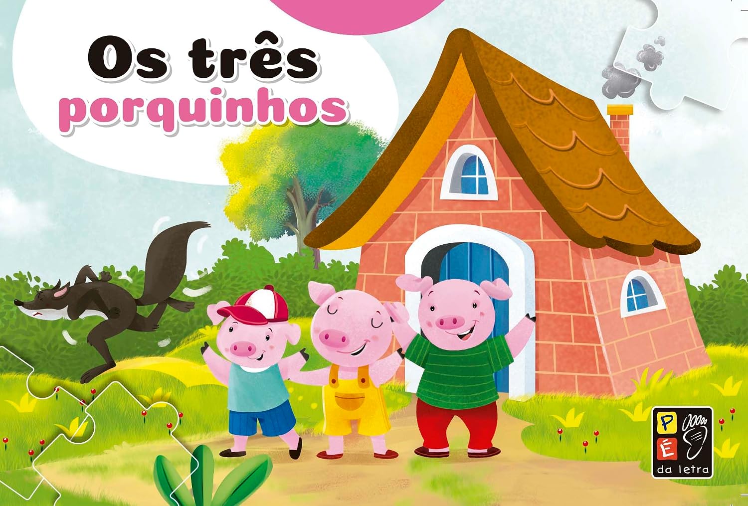 ler totalmente Livro Quebra-cabeça - Os Três Porquinhos