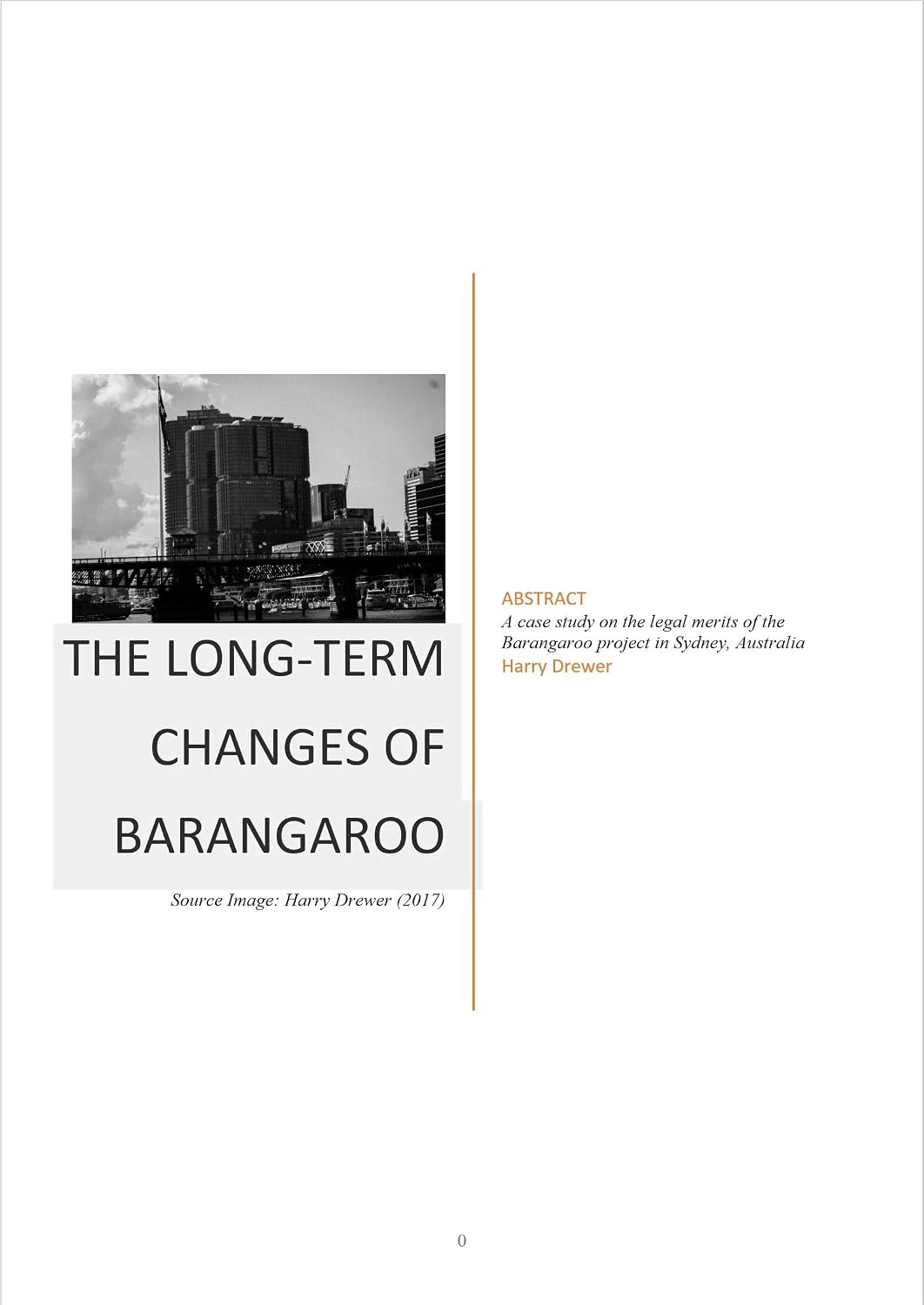 The Long Term Changes of Barangaroo (English Edition) baixar livro de graça