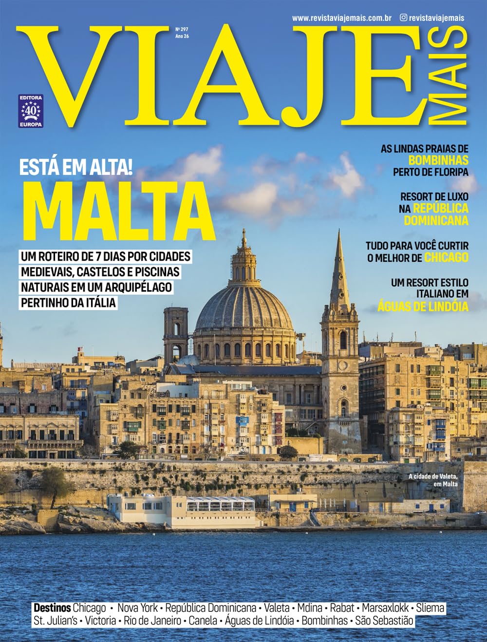ler totalmente Revista Viaje Mais 297