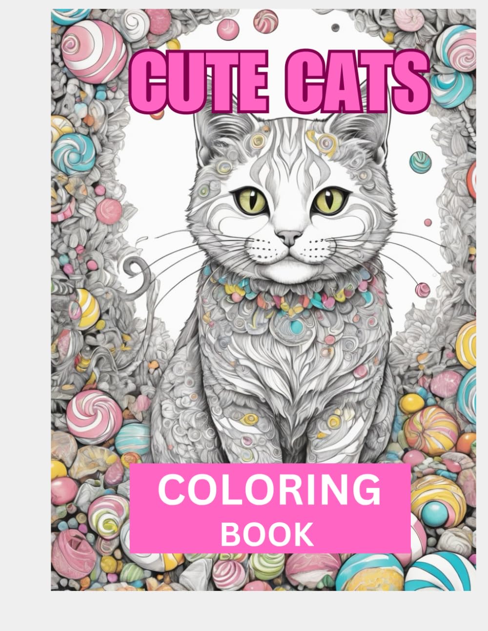 ler totalmente Cute Cats Coloring Book for Kids Ages 4-8: "Purrfectly Fun Pages for Creative Kids!"